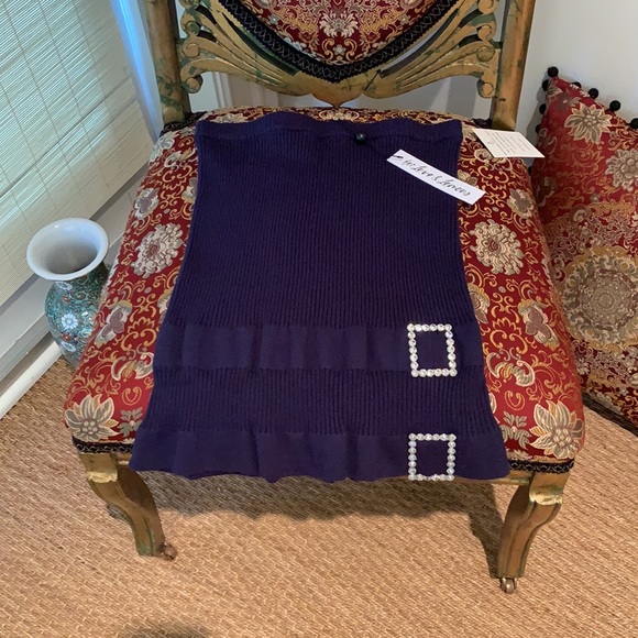 FOR LOVE AND LEMONS 🍋 TUILERIES RIBBED MINI SKIRT - Picture 8 of 15